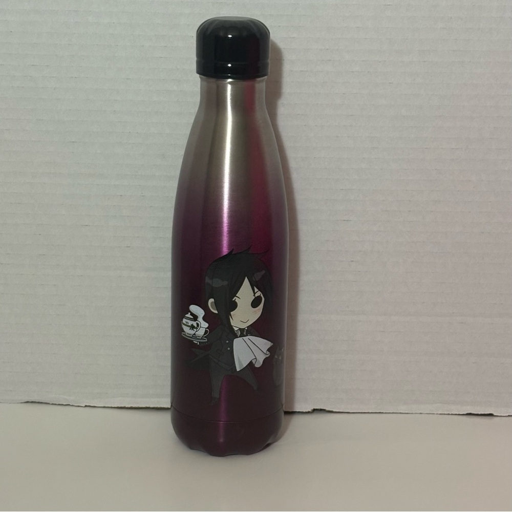 Black Butler Sebastian Bottle Steel Water Bottle